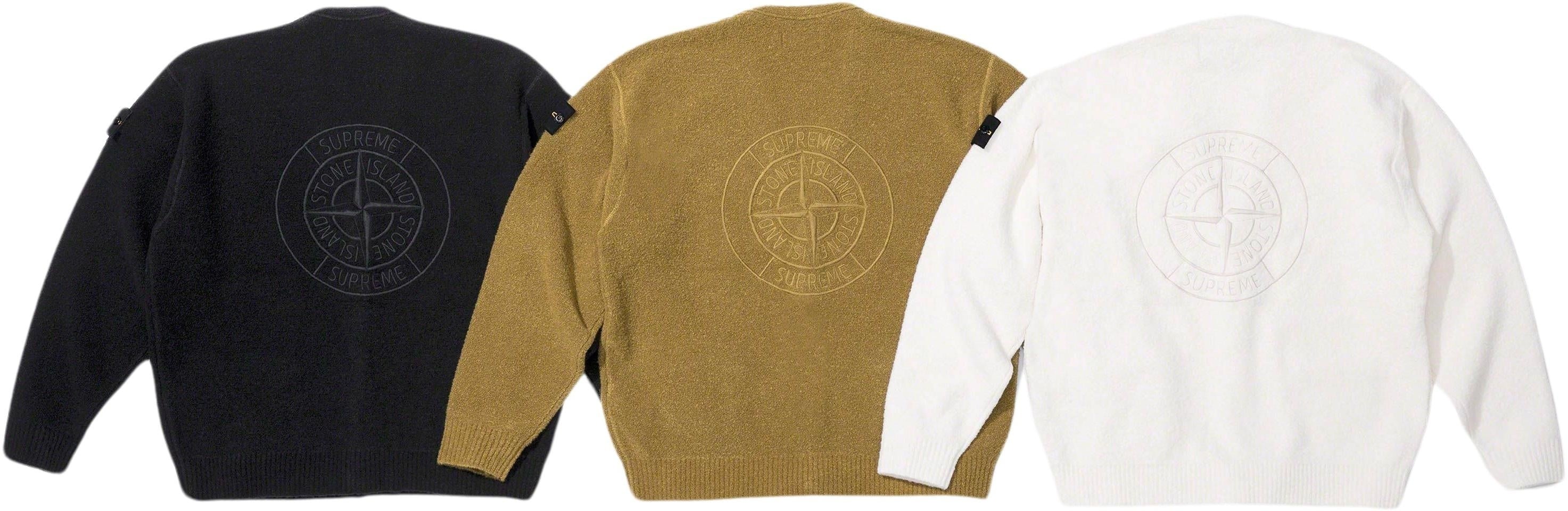 Supreme®/Stone Island® Bouclé Cardigan